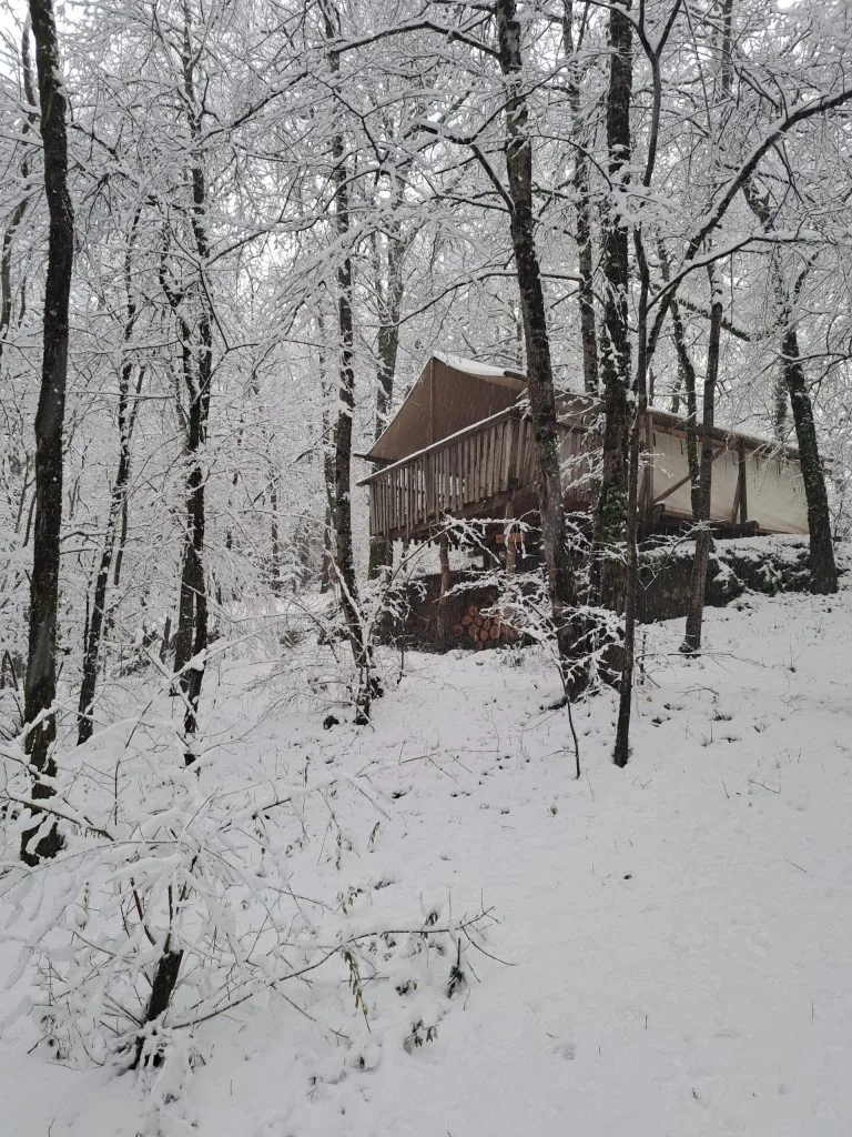 Décembre 2025 : Terre Rouge sous la neige