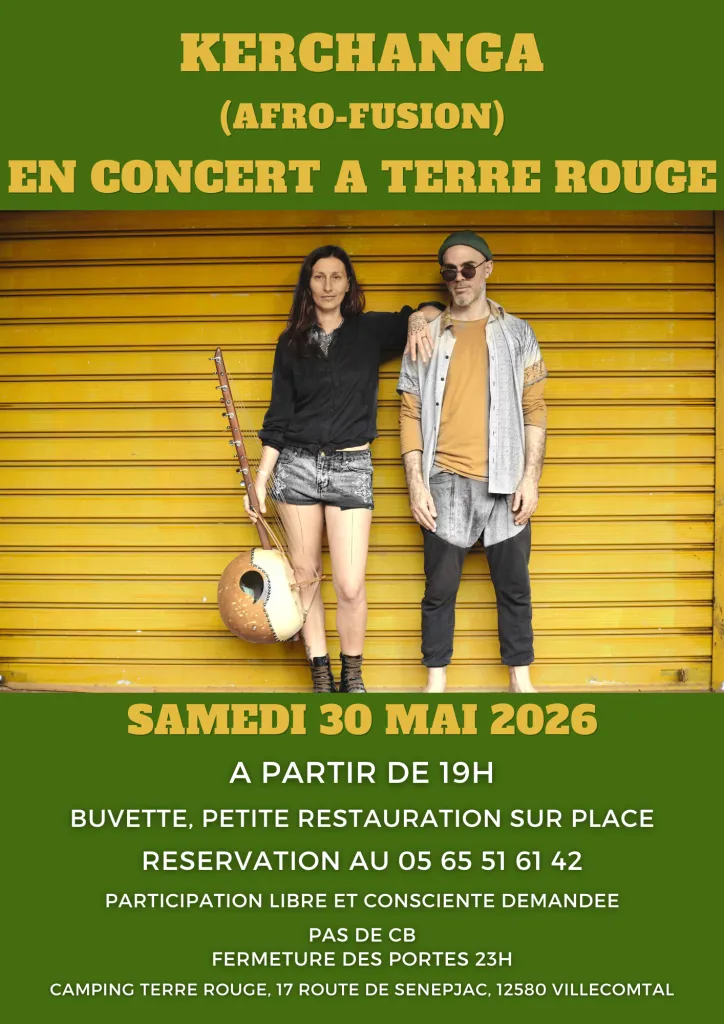 Concert Kerchanga 30 mai Afro-Fusion